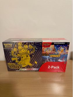 Surging Sparks Costco Bundle ETB + Booster Bundle