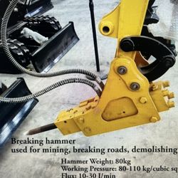 Jackhammer/Breaker for Chinese Mini Excavator 