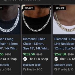 Gld Bussdown Silver Chain