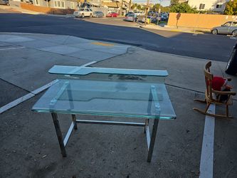 Glass Desk