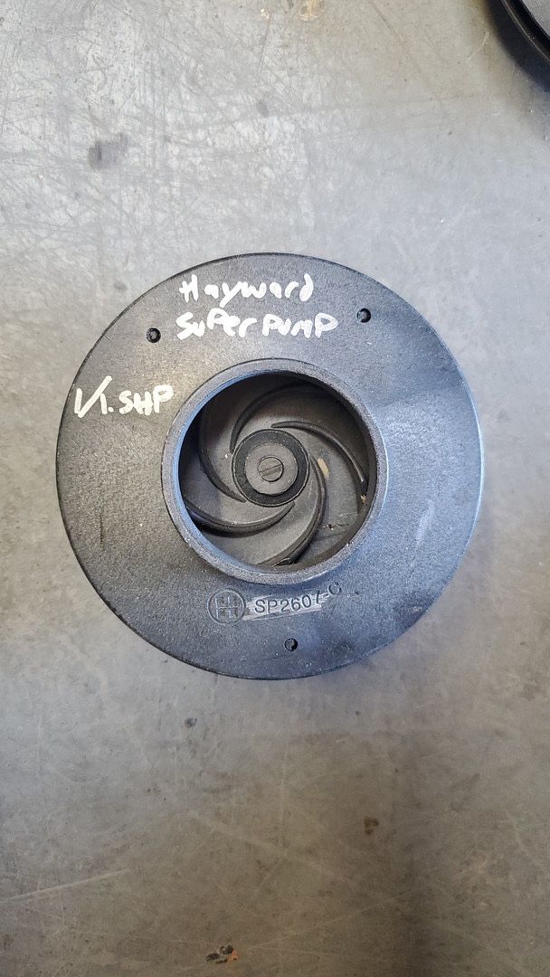 refurbished Hayward super .75hp 1hp sp2607c spx2607c