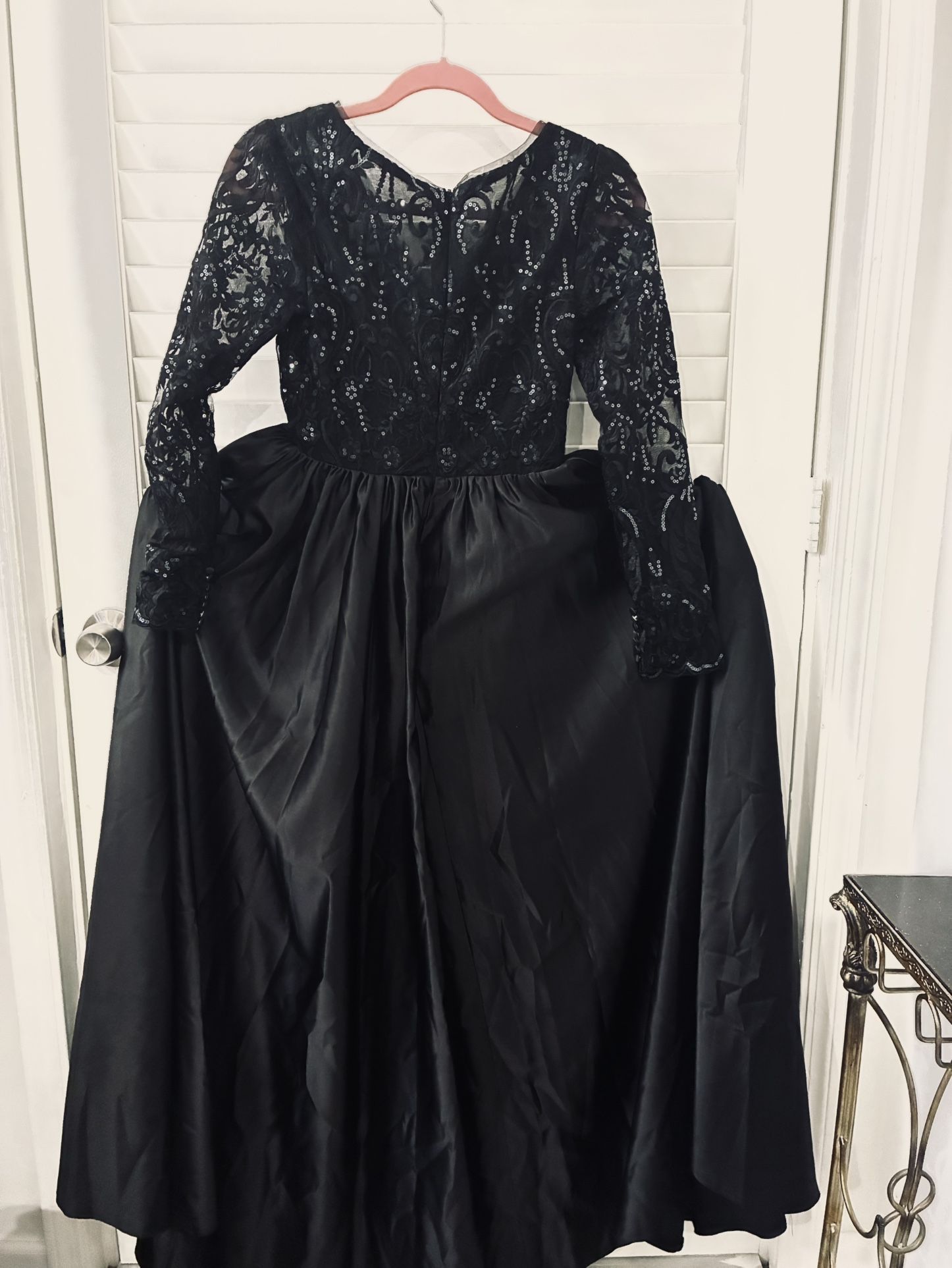 Black Long Formal Sequence Dress