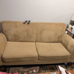 Tan Carmel Couch