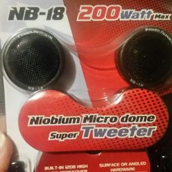 Power Acoustic Tweeters