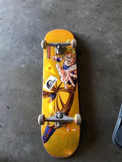 Goku primitive skateboard
