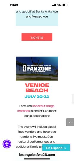 Venice fan fest Friday