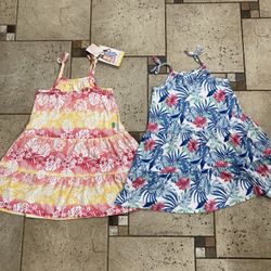 NWT Tommy Bahama Girls Cute Dress 2 Pack Size 5