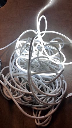220V Super Bright LED Neon Tube Strip Light Rope 360