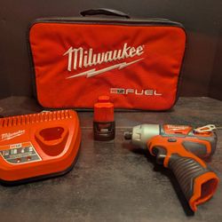 "Brand New" 
MILWAUKEE TOOLS 
Tools Sets, Hammer Drills, Impact Drivers, Batteries, Chargers, Bags.