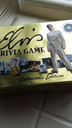 ELVIS PRESLEY TRIVIA GAME Collectors Edition 2003