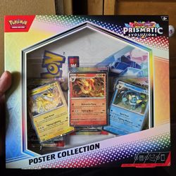 Pokemon Prismatic Evolutions Poster Collection 
