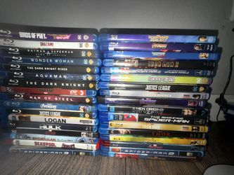Marvel and DC Blu-ray’s