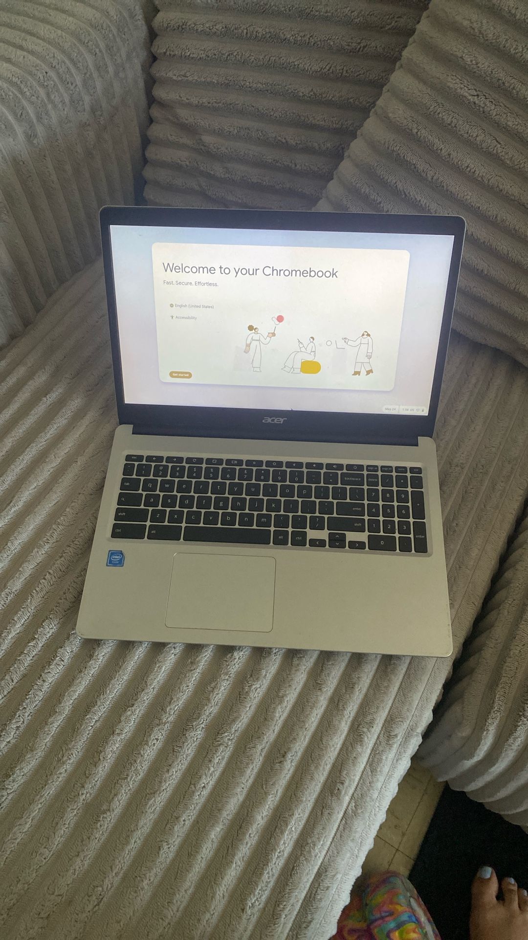 Laptop Chrome