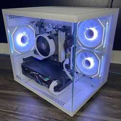🗻  White Gaming PC (ASUS GTX 1660 SUPER + AMD Ryzen 5 3600)
