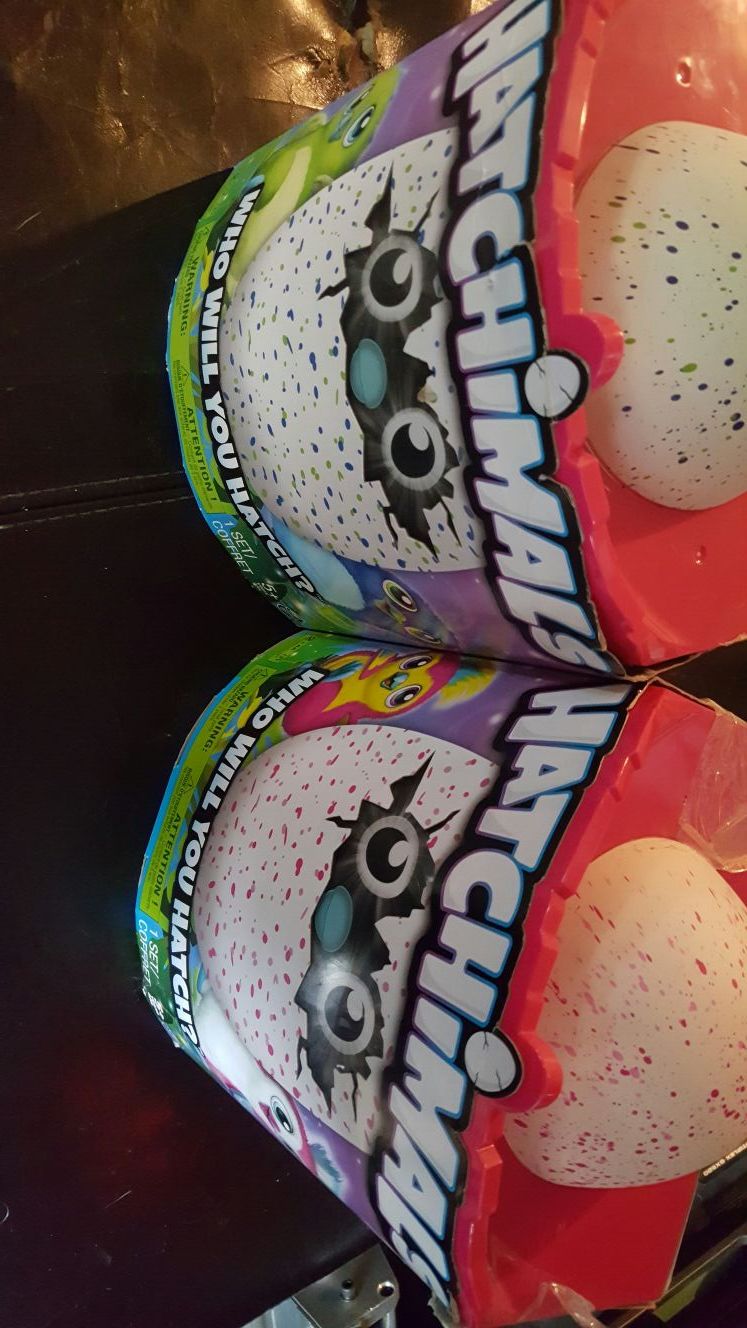 Hatchimal Green Or pink