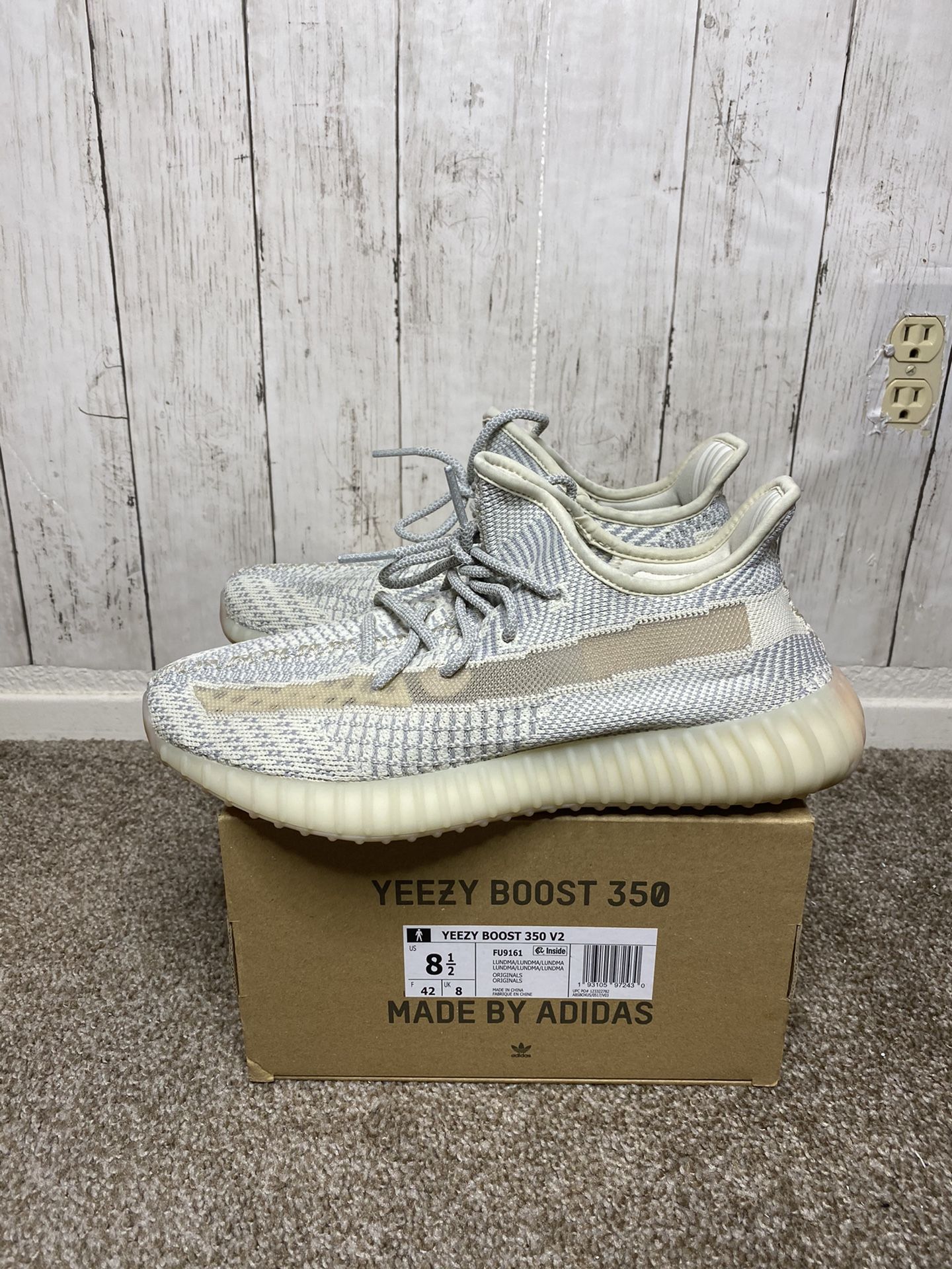 adidas gazelle silver green womens ADIDAS YEEZY BOOST 350 V2 LUNDMARK (NON REFLECTIVE) (PRE-OWNED) FU9161   Original Grail