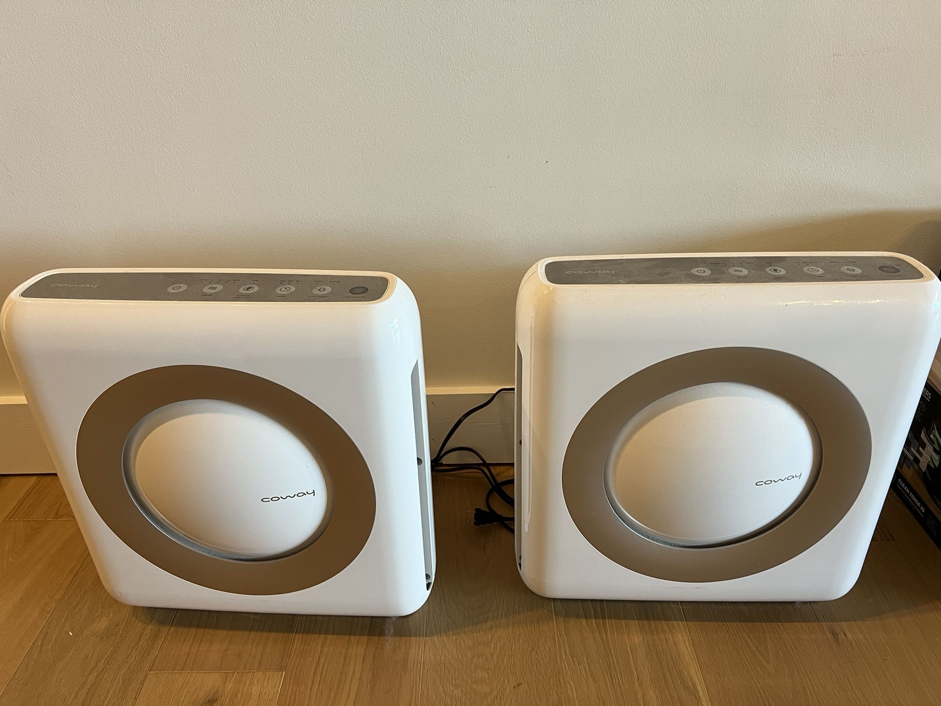 2 Coway Air Purifiers