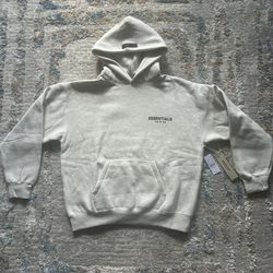 Essential hoodie Light Oatmeal 