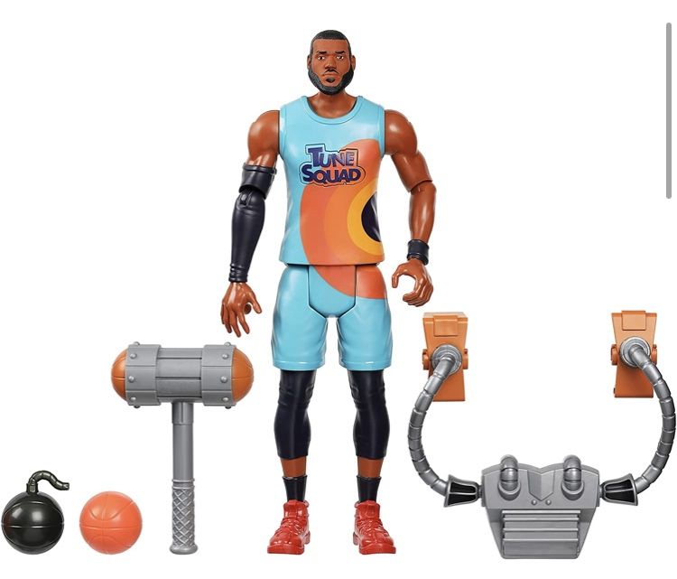 Space Jam: A New Legacy Lebron James Action Figure ~ New