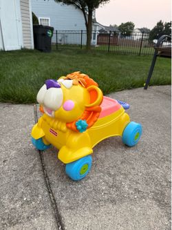 Fisher price push and pull car