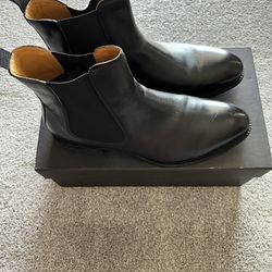 Black Chelsea Boots - 9.5 US Mens