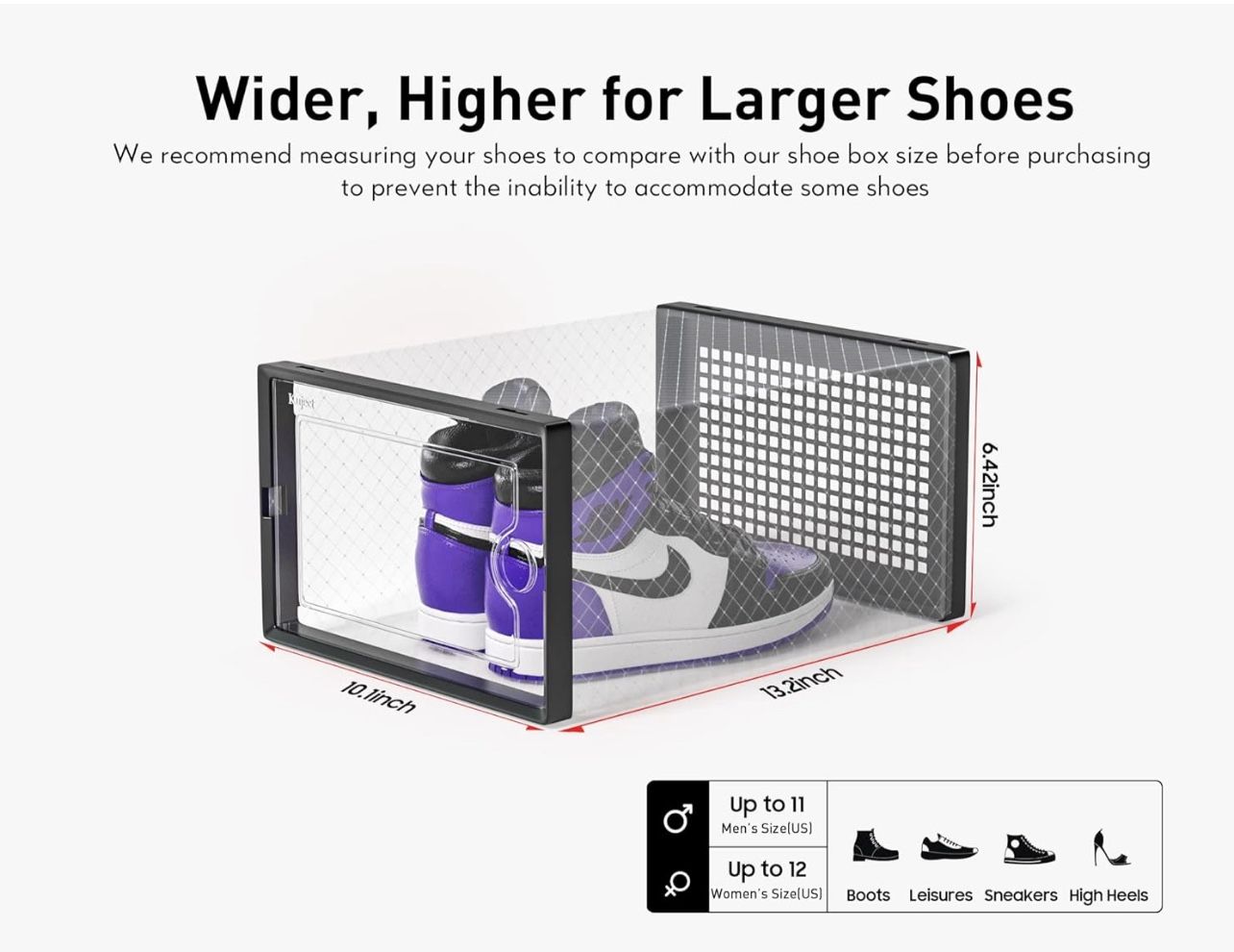Stackable Shoe Storage Rack