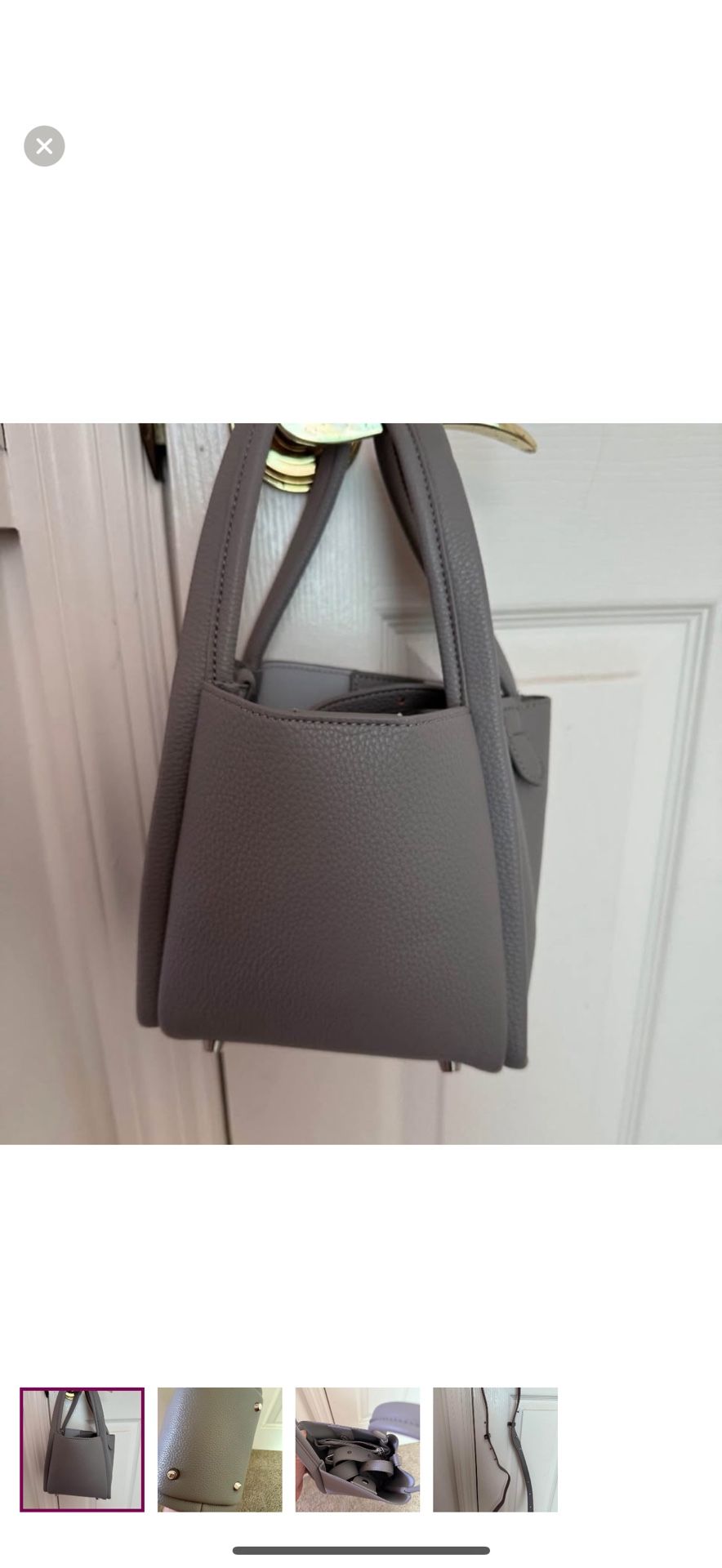 Mini Grey Handbag 