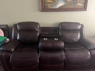 Big sofa for living room electric color brown