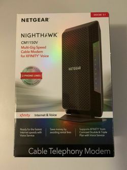 Netgear Nighthawk Cable Modem CM1150V