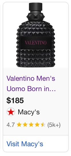 Valentino Uomo Born In Roma Intense