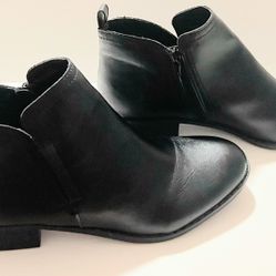 Sun + Stone Womens Cadee Ankle Booties, BLACK, Size 9M