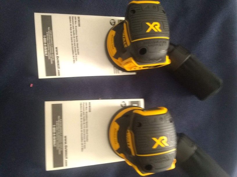 DeWalt XR Brushless Orbital Sanders $80 Each