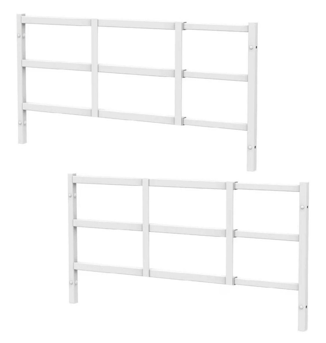 NEW Fixed Window Safety Guard 14”x 38” *2 Pack Adjustable Width Prevents Falls Tamper Resistant Screws Included New, Open Box