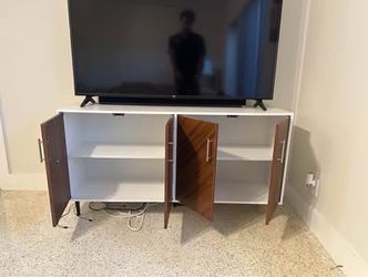 Mid-Century Modern TV Stand Media Console
