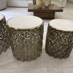 3 Pieces Coffee Table Set 