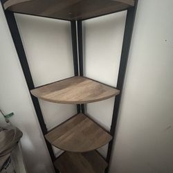 FATORRI Tall Corner Shelf