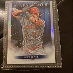 Mike Trout Stars Of MLB Card