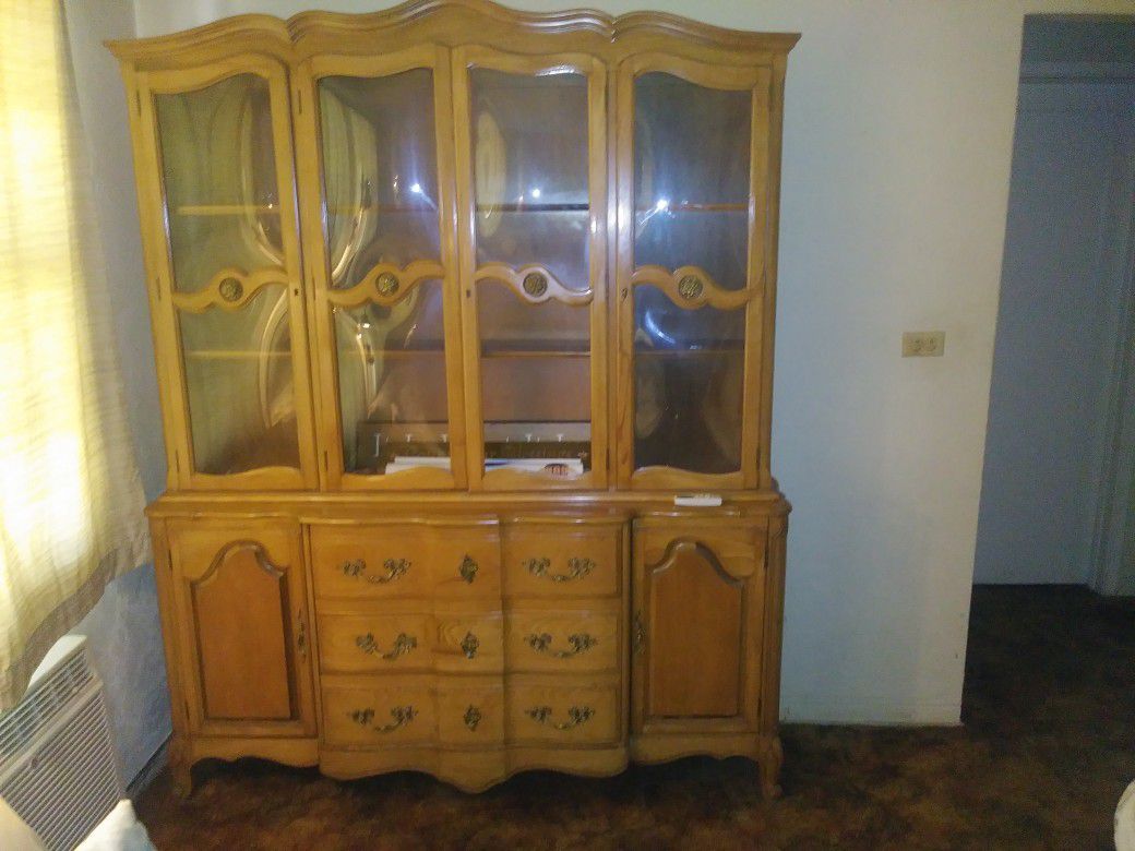 Antique china cabinet (make offer)