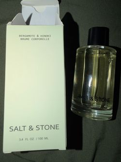 Salt & Stone Bergamot and Hinoki Body Mist Unisex Perfume 3.4oz / 100ml