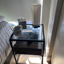 Nightstand Cabinet Table For Bedroom 