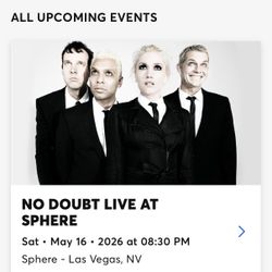 No Doubt At The Sphere 