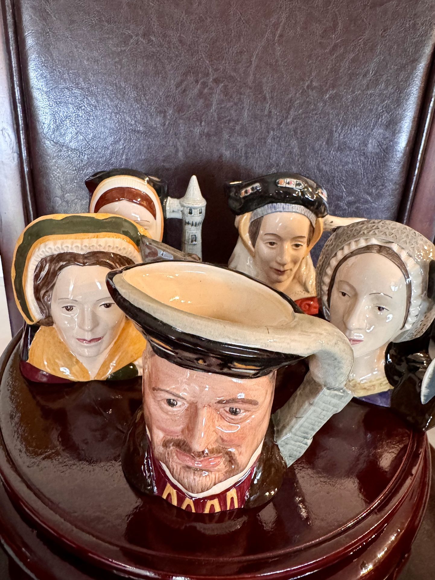 Royal Doulton Set Of 5 Character Jugs.