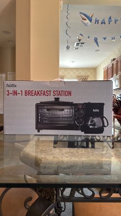 New 3 in 1 Breakfast Station