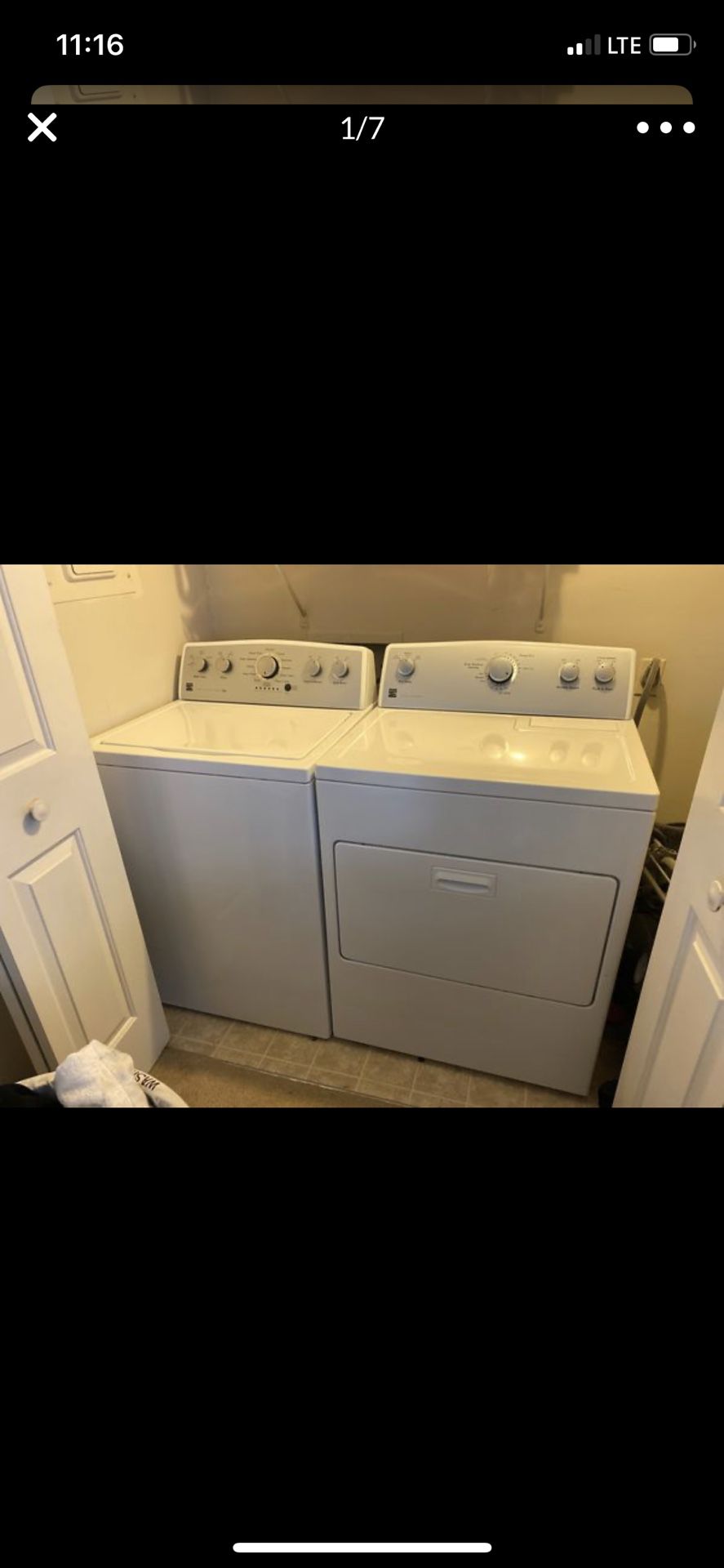 HE Kenmore Washer/Dryer