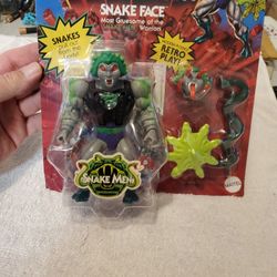 MASTERS  OF THE  UNIVERSE  SNAKE FACE 
