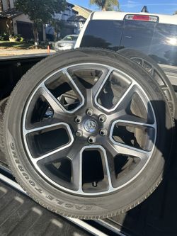 2021 Ram 1500 20” Wheels W/ Tires