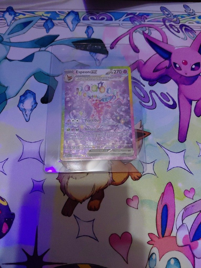 SV: PRISMATIC EVOLUTIONS #155/131 Espeon Special Illustrations Rare