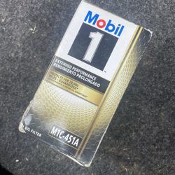 MOBIL M1C-451A EXTENDED PERFORMANCE M1C-451A OIL FILTER OIL CHANGE