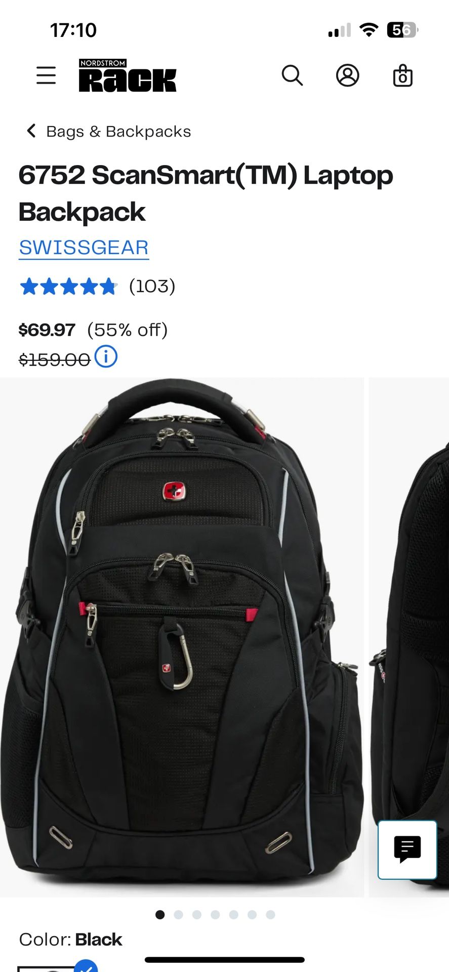 SWISSGEAR ScanSmart(TM) Laptop Backpack