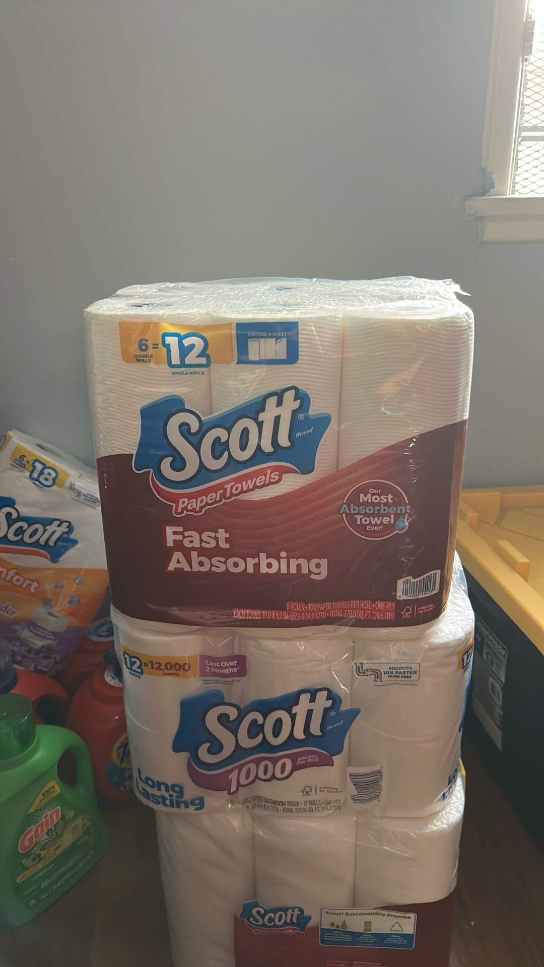 Toilet Paper And Paper Towels